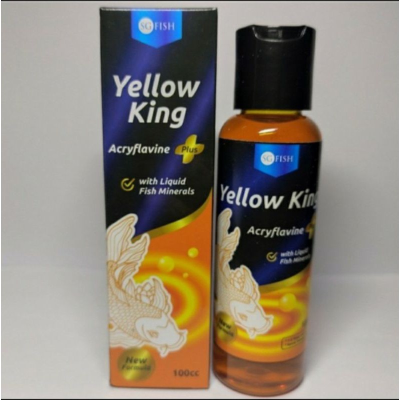 Yellow King Acriflavine Plus akriflavine acryflavine plus SG fish