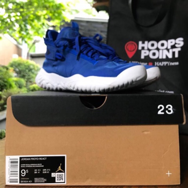 Air Jordan Proto - React Blue Second 100% Original Murah