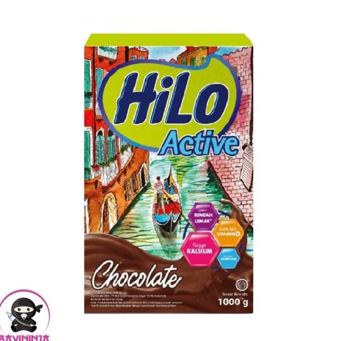 

BAYAR DITEMPAT HILO Active Chocolate Susu Box 1000 g