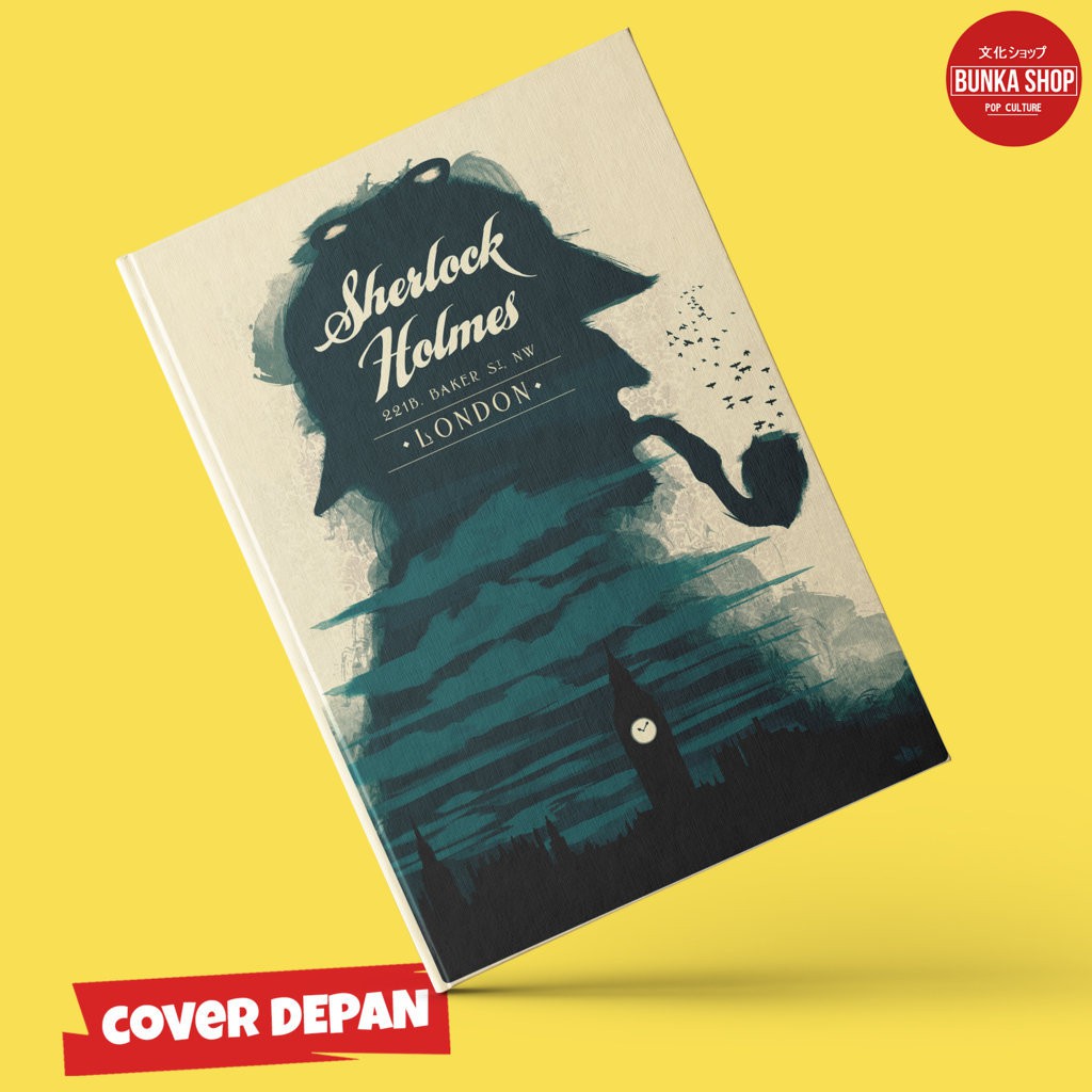 

Note Book Sherlock Holmes Hardcover A5 Buku Tulis Catatan Note Agenda Planner Jurnal