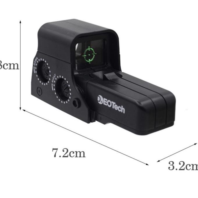 Replika EOtech 552 airsoft nerf wgg reflex red dot