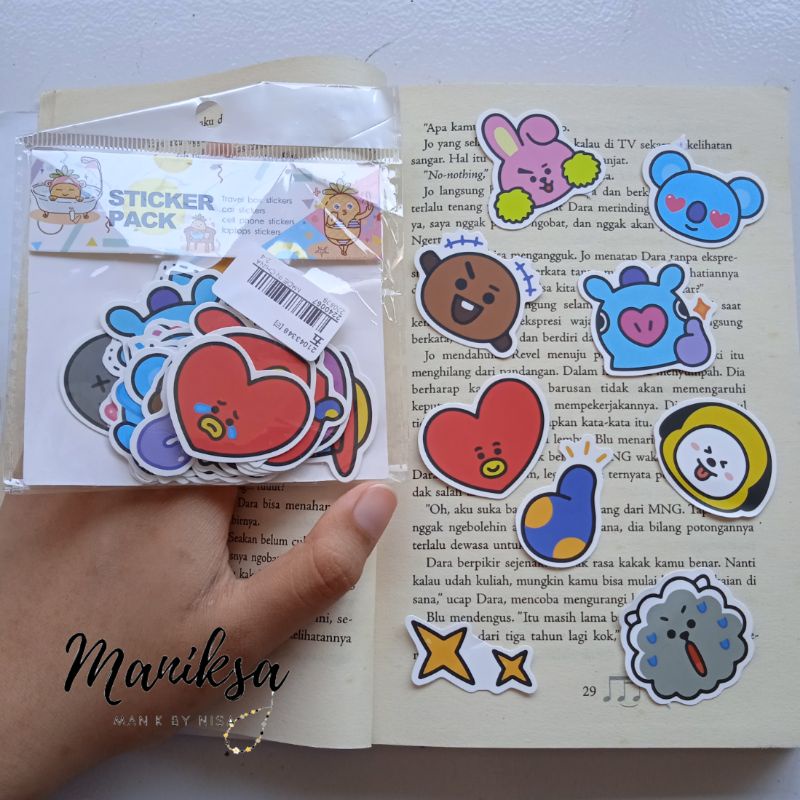 

Maniksa | Stiker decoration BT21/ Stiker BT21/ Stiker deco/ Stiker lucu/ Stiker hp/ Stiker laptop/ Stiker murah