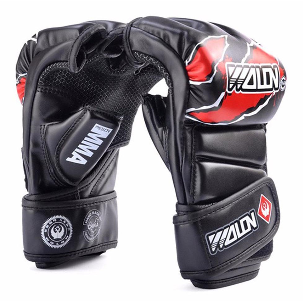WOLON PREMIUM MMA GLOVES / Sarung Tangan Tinju Muay Thai Body Combat