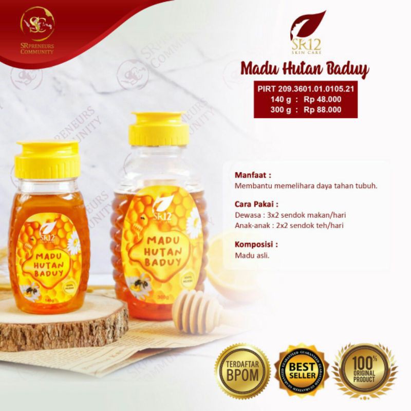 

MADU / MADU ASLI / MADU HUTAN / MADU HUTAN ASLI BADUY 100% / MADU TANPA CAMPURAN / SR12