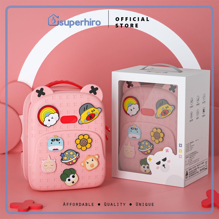 TAS SEKOLAH ANAK TK SD BACKPACK RANSEL KADO HADIAH PREMIUM WATERPROOF