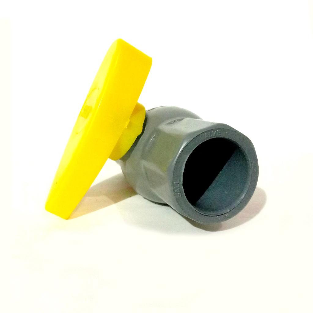 Stop Kran Pvc 0.5 Inch Ballvalve Pvc 0.5 Inch 1/2