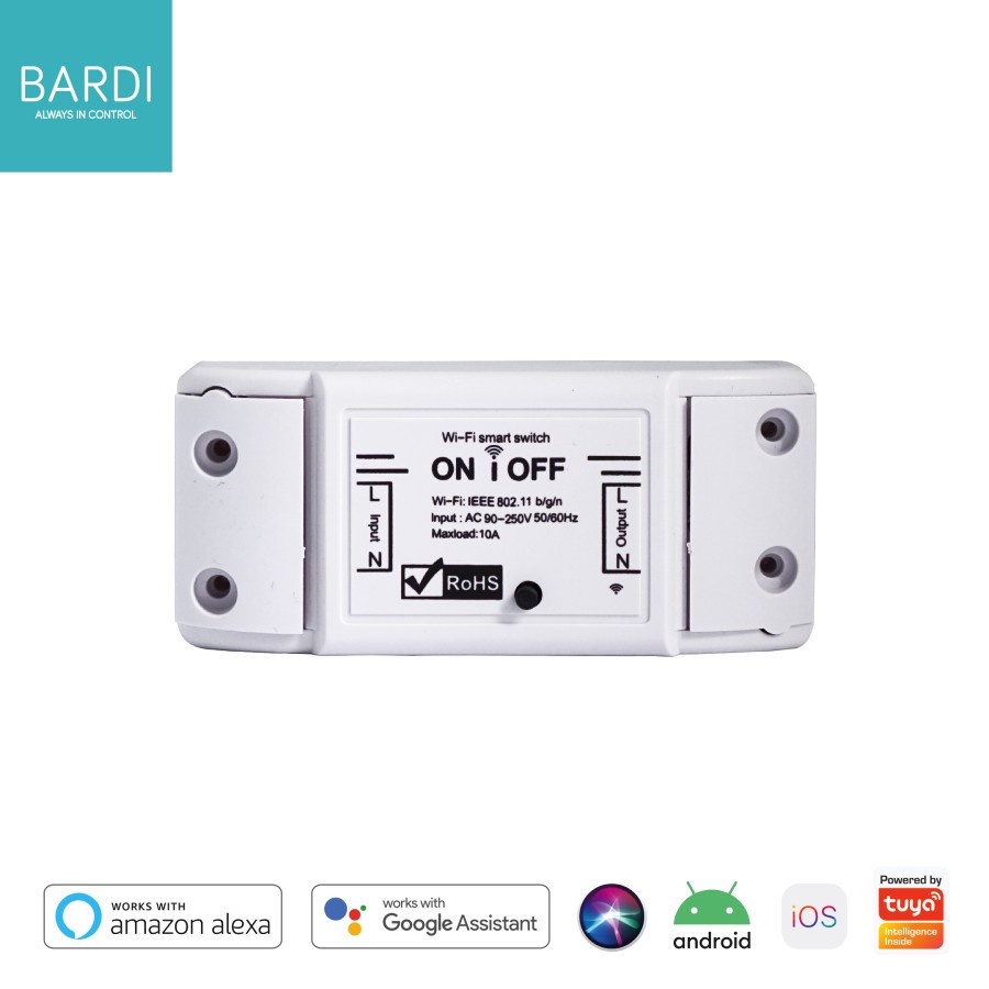 BARDI Smart BREAKER ON OFF Switch Wireless IoT Home Automation Saklar