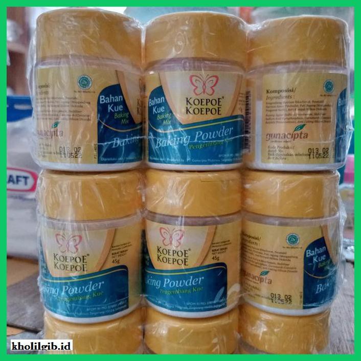 

Redwop-Gnikab- Baking Powder 45 Gr -Hallall.