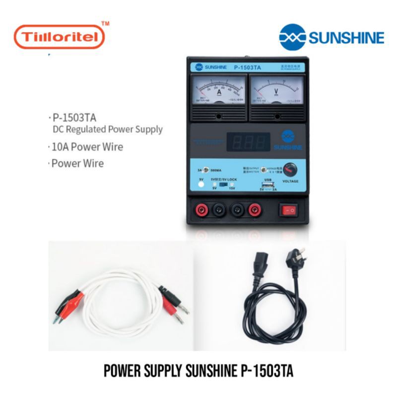 POWER SUPPLY SUNSHINE P-1503TA