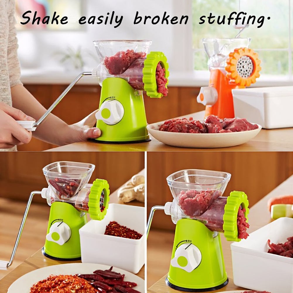 Meat Grinder Manual - Penggiling Daging - Sayuran Buah Pasta - Meat Mincer - Giling Daging