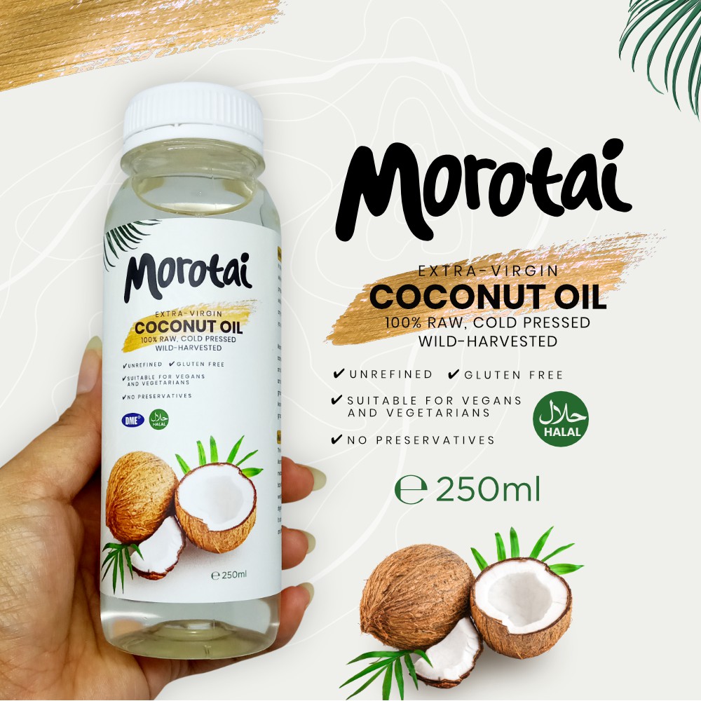 

Morotai VCO | Virgin Coconut Oil | Minyak Kelapa Murni |Organik 250ml
