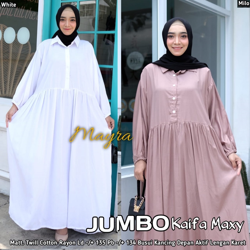 Baju GAMIS XXXXL LD 140 JUMBO Super PB 140 TOYOBO - BADAN GEMUK IBU HAMIL UKURAN BIG SIZE 298-1