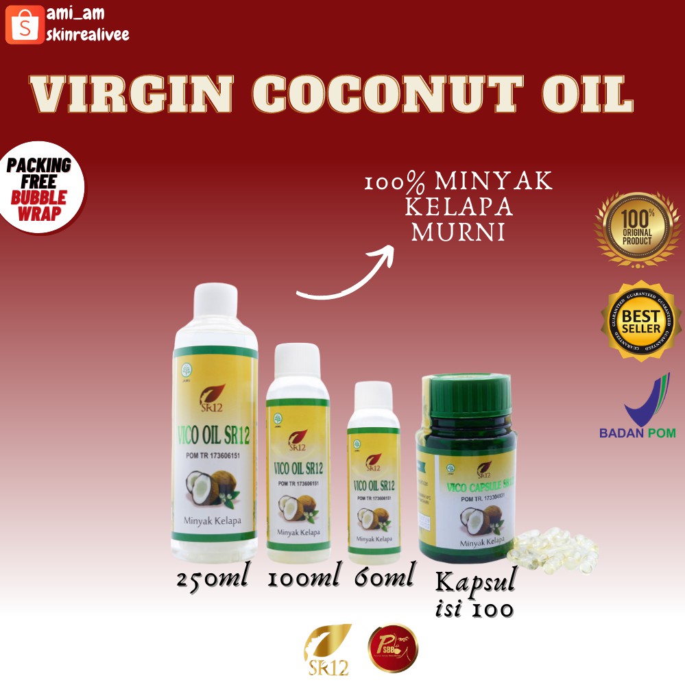 

MINYAK KELAPA MURNI HERBAL IMUN BOOSTER/ VIRGIN COCONUT OIL SR12