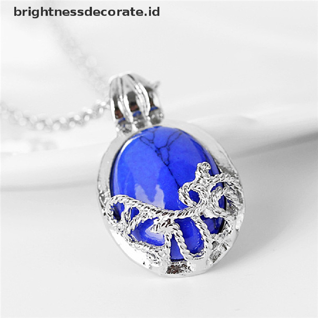 Kalung Liontin Lapis Lazuli Katherine Film The Vampire Diaries Anti Matahari