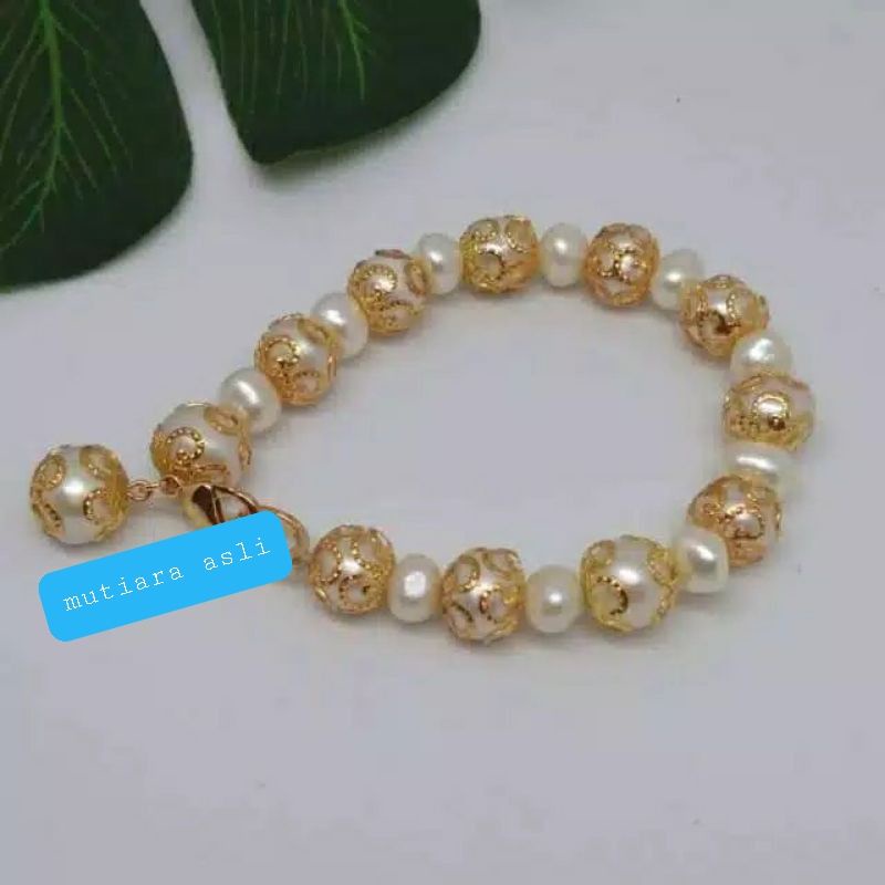 gelang mutiara air tawar lombok asli gelabg mutiara asli lombok gelang mutiara air tawar canti gelan
