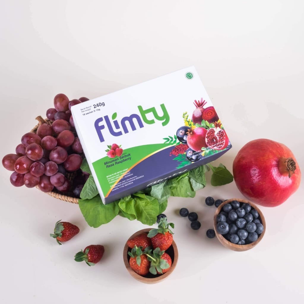 Flimty Original Fiber Sachet Detox Body Healthy Drink Original