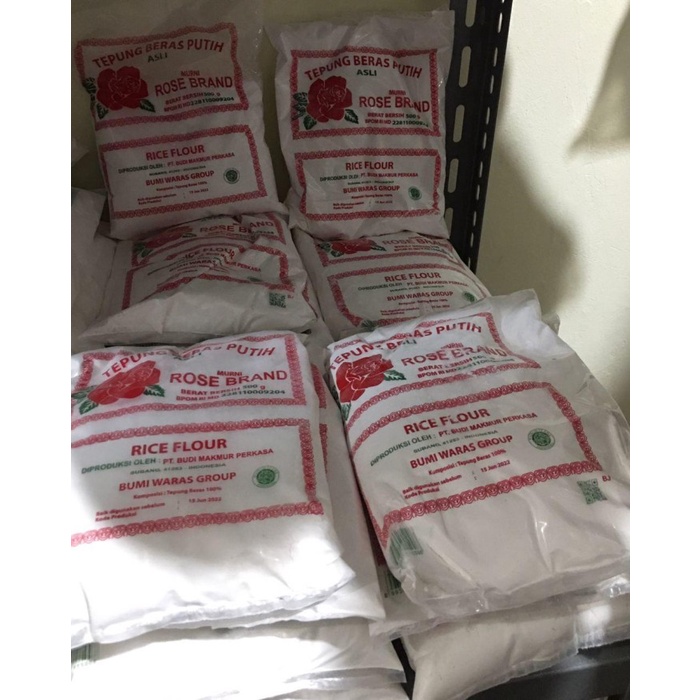 

Ketan-Beras-Tepung- Tepung Beras Rose Brand 500Gr -Tepung-Beras-Ketan.
