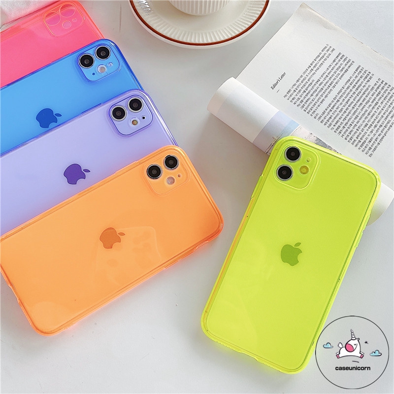 Soft Case Warna Permen Untuk Iphone Se 7 8 Plus 6 6s Plus