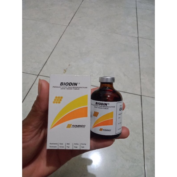 Biodin 50ml (Vitamin utk otot)