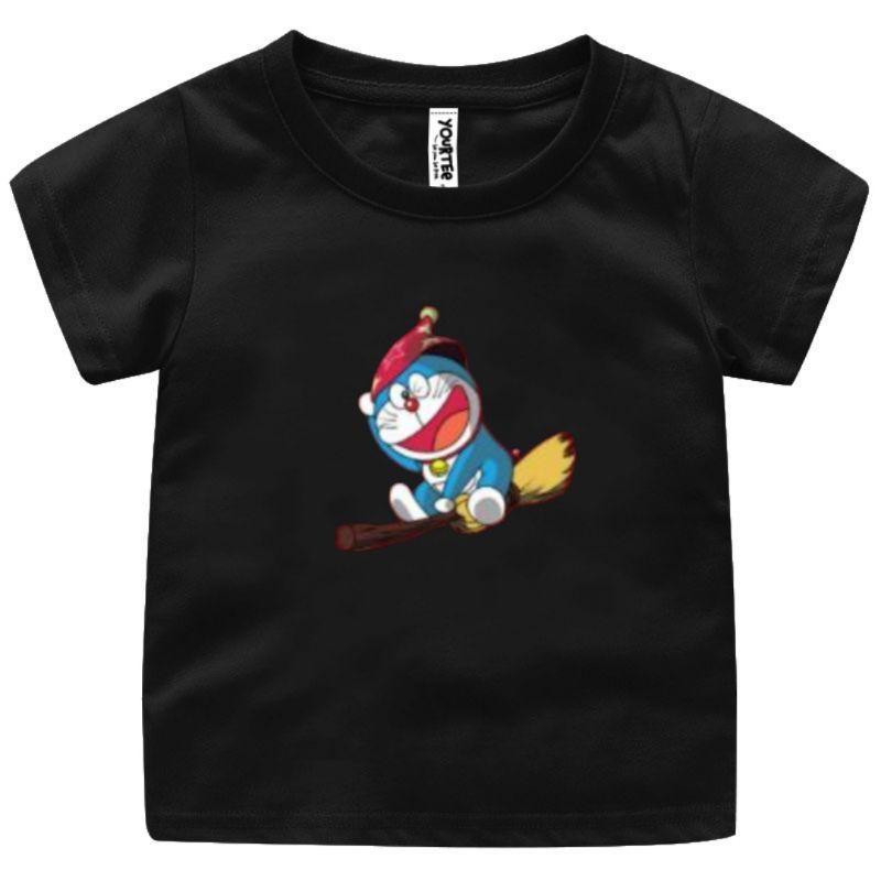 Kaos Doraemon Baju Doraemon Atasan kaos Anak Cowok/Cewek/remaja