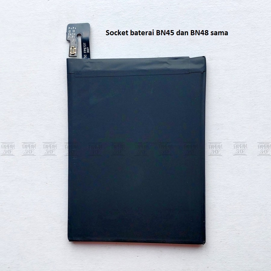 Baterai Hippo Double Power Original XiaoMi Redmi Note 6 Pro BN48 Batre Batrai Battery Dual Handphone HP Hipo Ori  BN 48