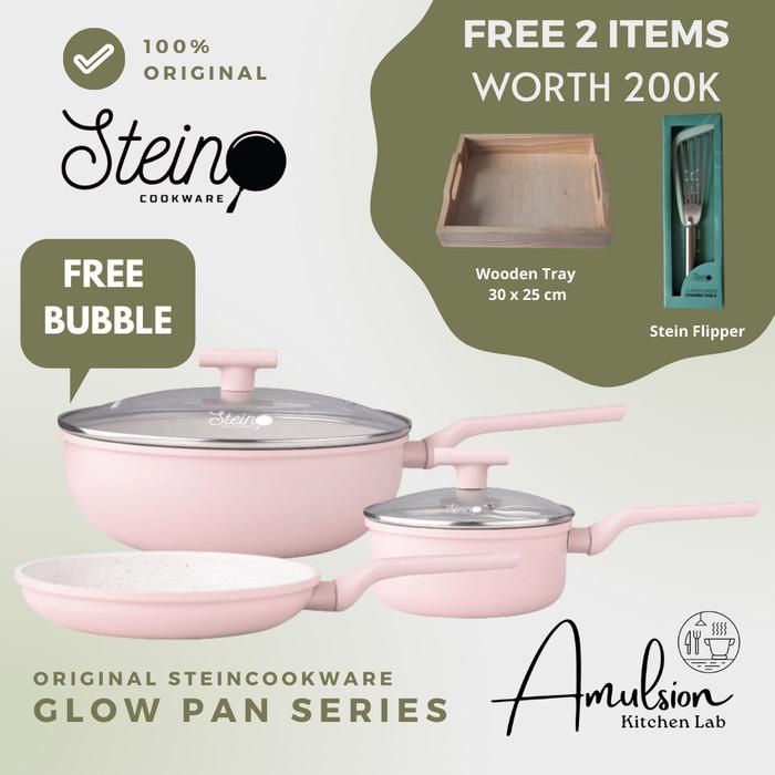 Stein Cookware Glow Pan Series Peralatan Masak Panci Set Hampers