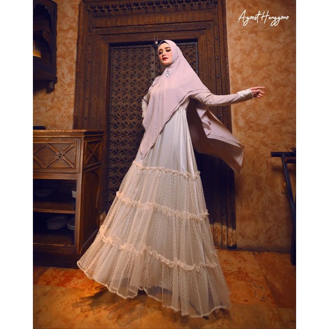 AGOES HANGGONO - MIRANDA SYAR'I - SET GAMIS - KHIMAR