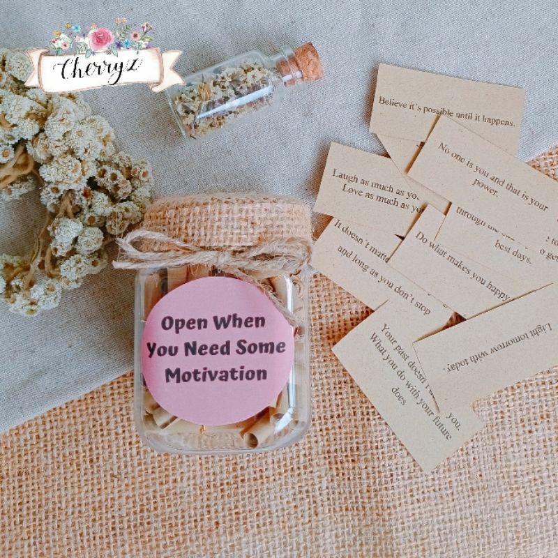 Jar Of Motivations [JAR PLASTIK]