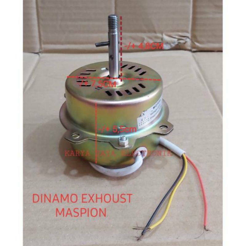 Donamo exhoust fan maspion / dinamo exsos- EXHAUST FAN MASPION - EXSOS UNIVERSAL