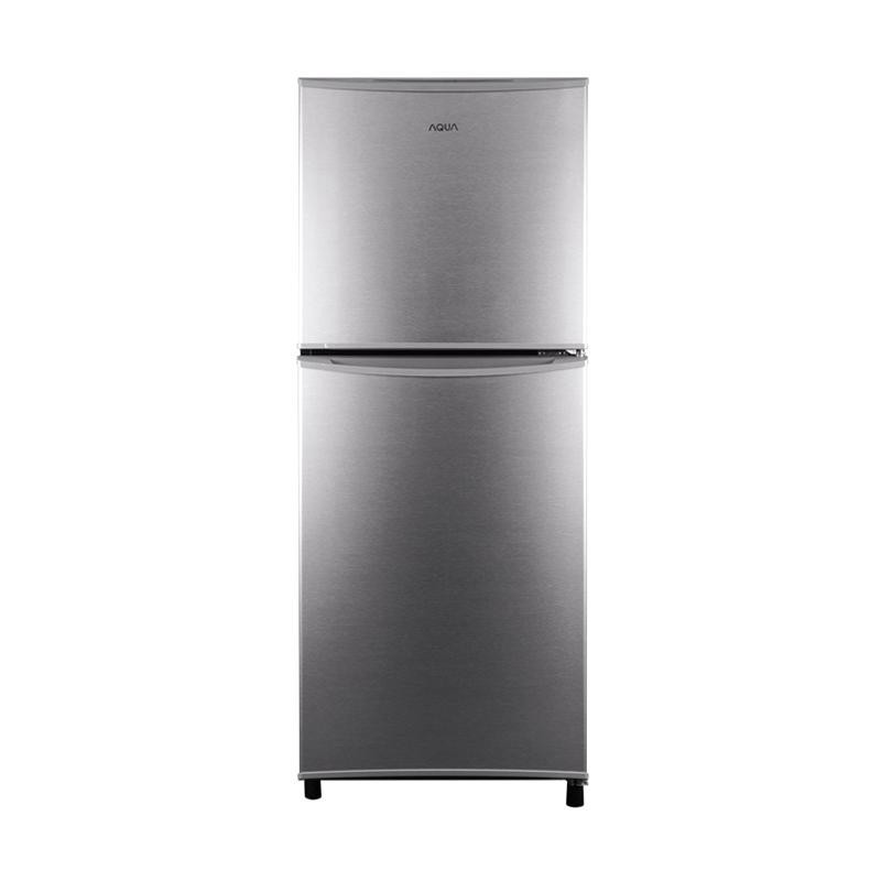 aqua AQR-D260 Kulkas 2 Pintu - Abu-abu