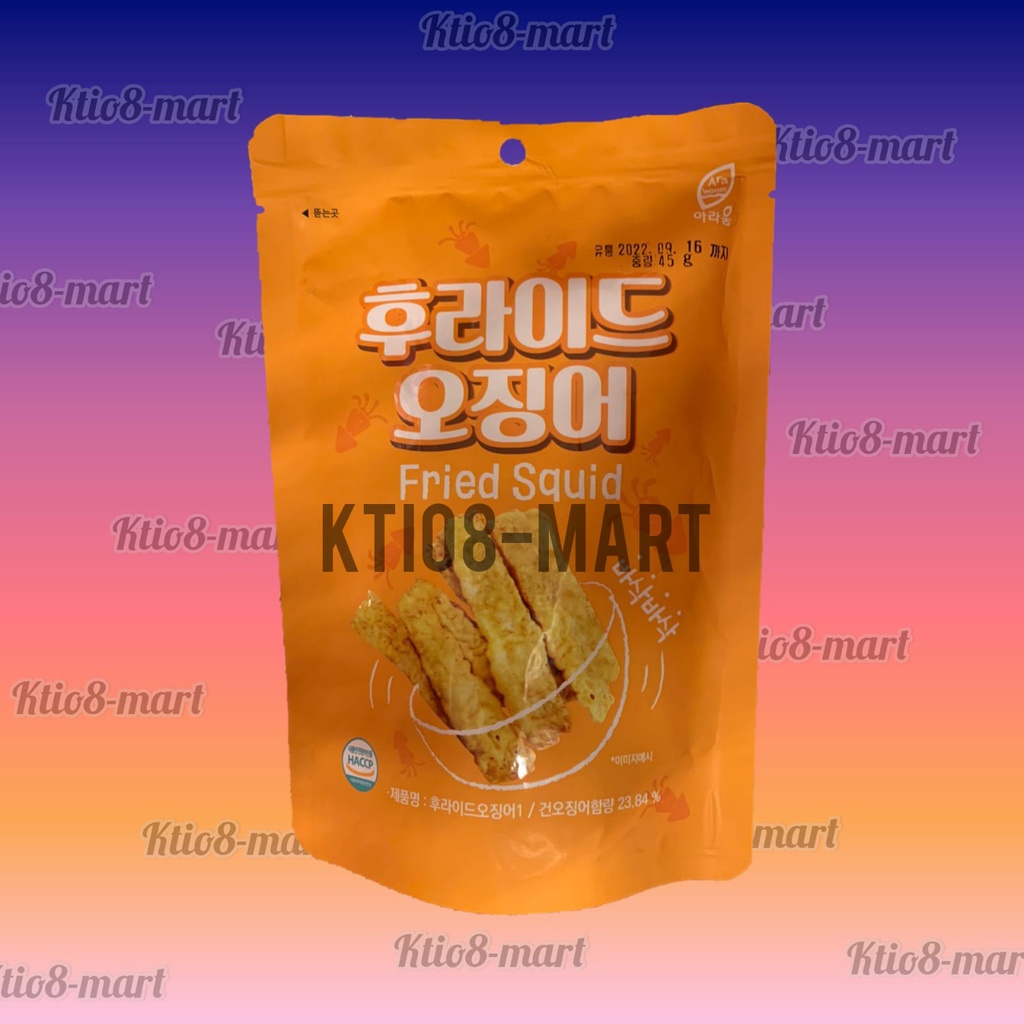 

Arawoom Snack Fried Squid 45gr/Snack Korea/Import