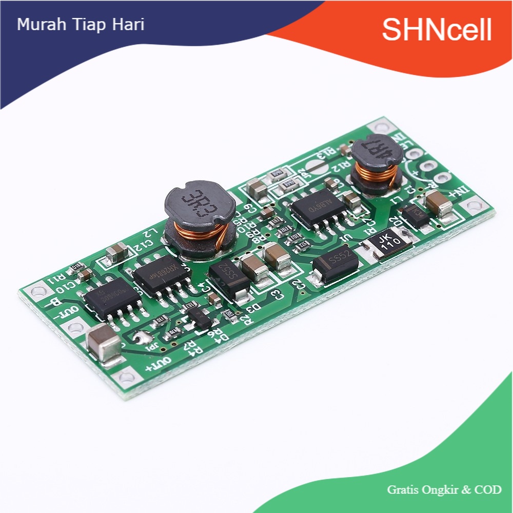 Modul UPS 12V 9V Baterai 18650 Lithium Pengaman Anti Mati Lampu Always On