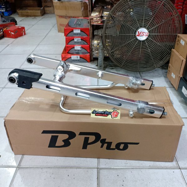 MANTAPPP Swing Aram Bpro Jupiter Mx Stabilizer Bolong Silver