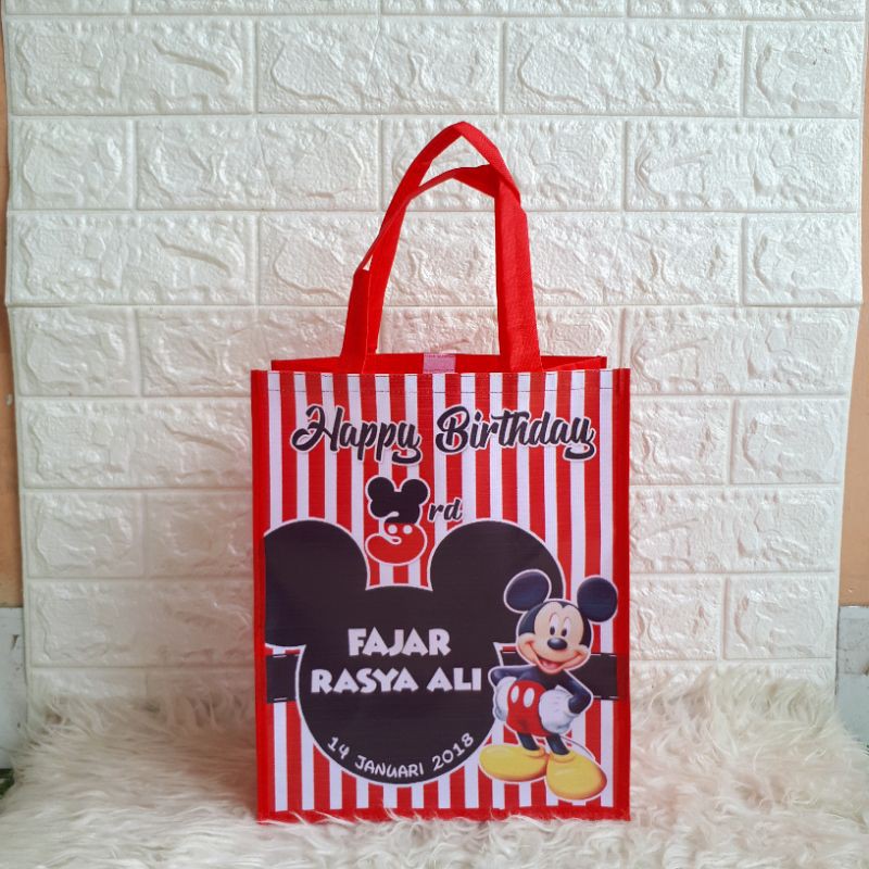 

Goodiebag size xl/tas ultah/souvenir/