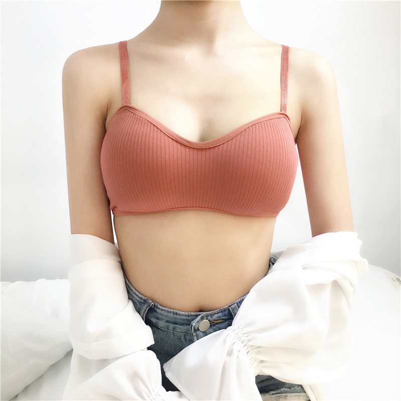 Grosir - F471 BRA/BH Tanpa Kawat Bahan Halus /  Pakaian Dalam Wanita /  Pakaian Atas Wanita