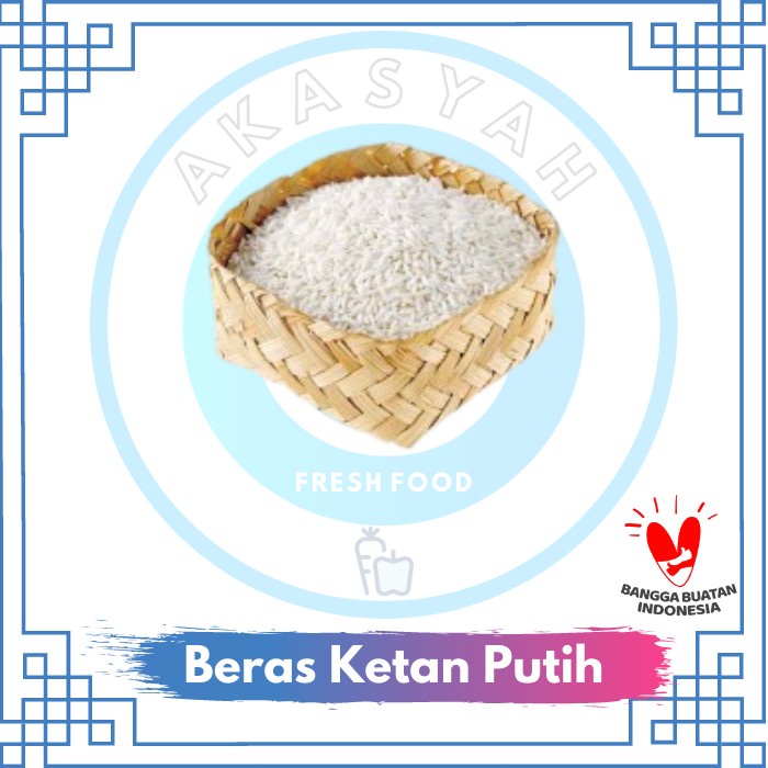 

KETAN-BERAS- BERAS KETAN PUTIH BERKUALITAS - 1 LITER - JABODETABEK -BERAS-KETAN.