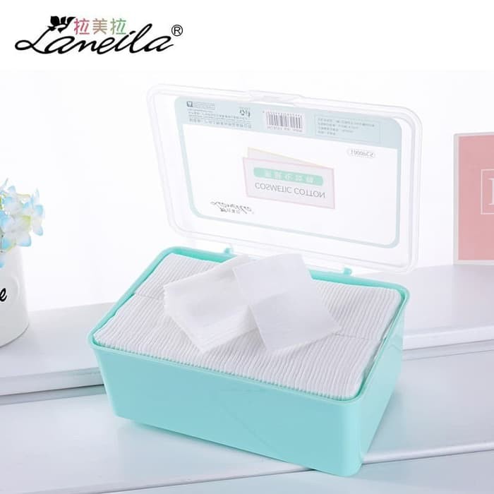 [KAPAS BOX] LAMEILA MAKE UP COTTON PADS FACIAL SOFT / KAPAS PEMBERSIH WAJAH