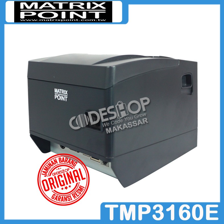 PRINTER ANTRIAN THERMAL 80MM MATRIX POINT TM-P 3160e USE - LAN - USB