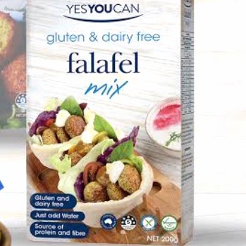 

BISA COD yes you can falafel mix 200 gr /gluten & dairy free