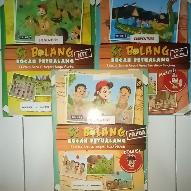 Buku Si Bolang Bocah PetualangSegel Oleh Veronica W
Penerbit Kiddo