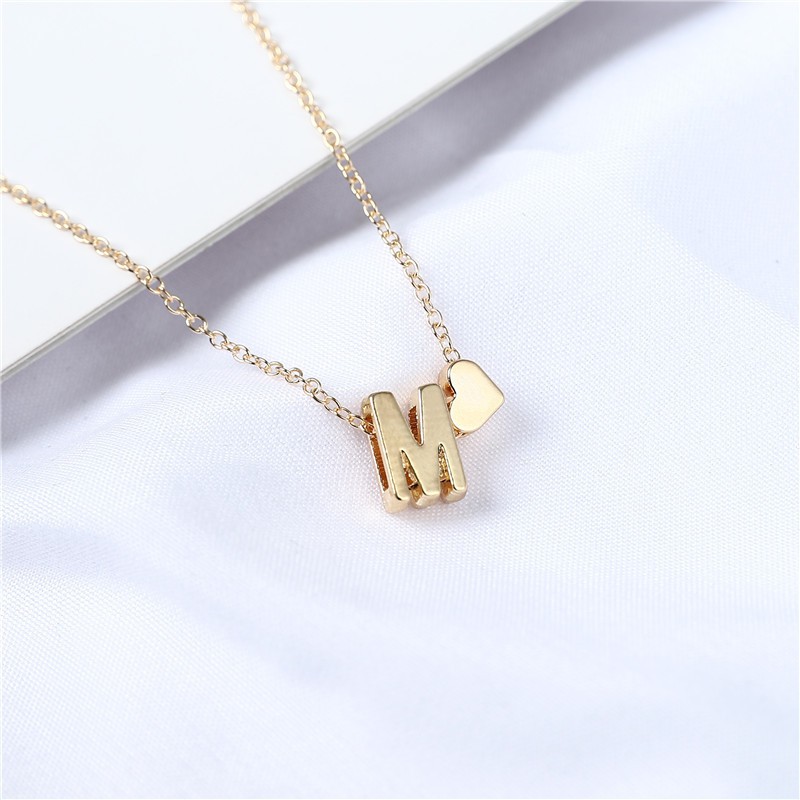 Kalung Judith Alfabet Huruf Abjad Necklace A - Z-3