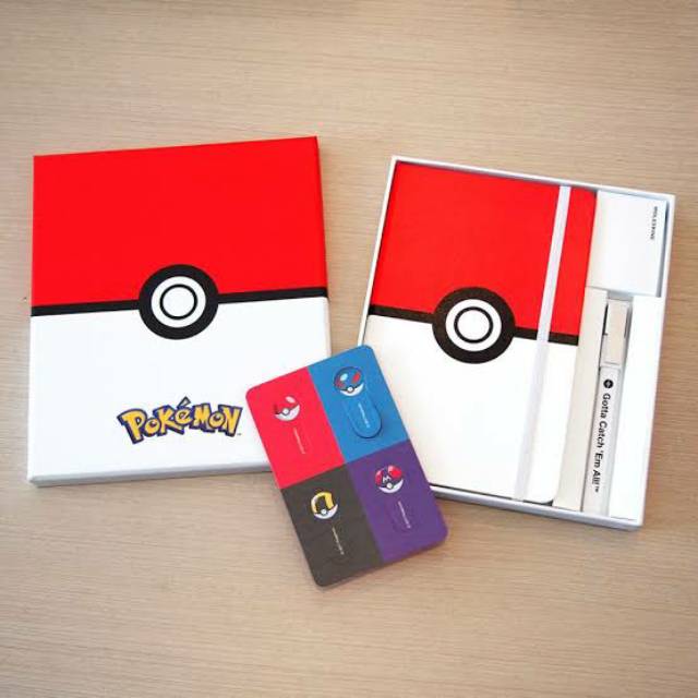 Moleskine Pokemon Gift Box with Pen - Limited Edition