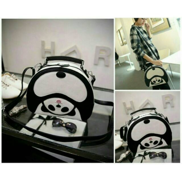 Tas wanita slingbag panda