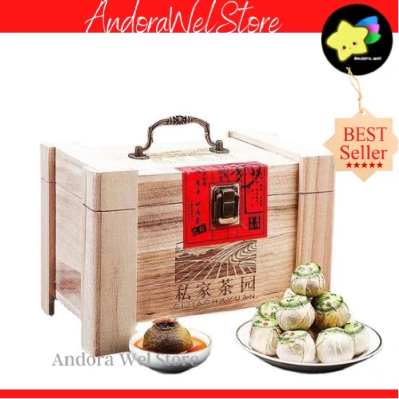 

Chinese Tea Pu Er Kulit Jeruk Gift Box 500gr