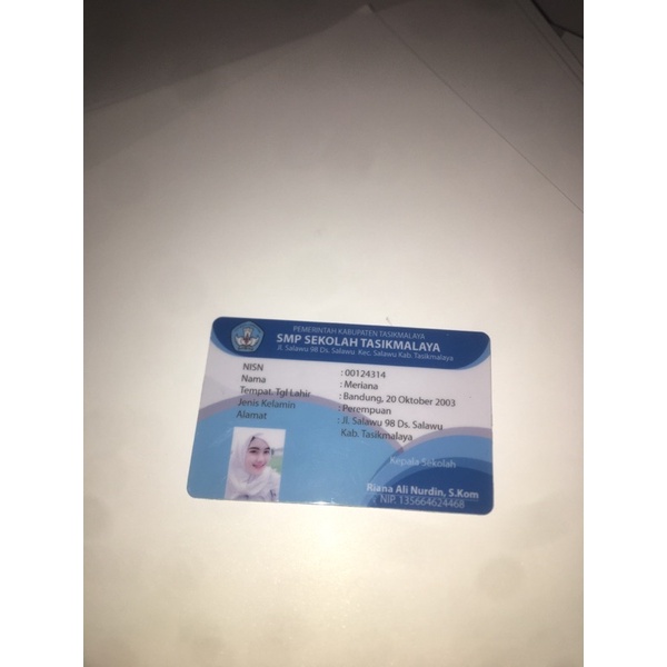 

Kartu Siswa,Member Card,VIP Member dll.