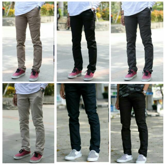 TERBARU Celana Chino Pria/Cowok PREMIUM