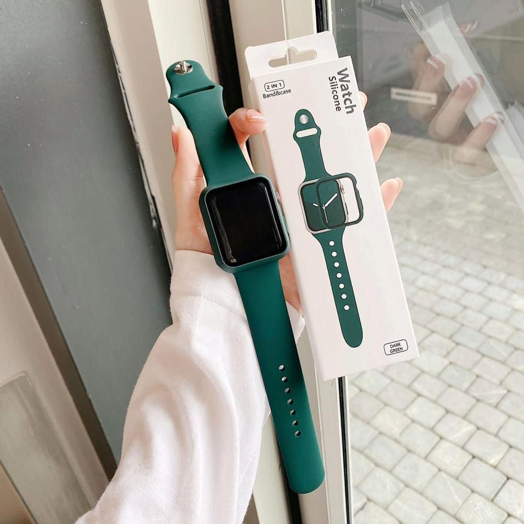 TALI STRAP APPLE WATCH + BUMPER HARD CASE APPLEWATCH /TALI STRIP SMARTWATCH TYPE AK 201 UK 42/44