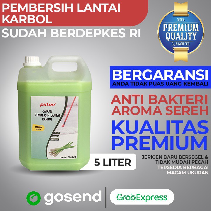 KARBOL ANTI PXTON ANTI BAKTERI 5L