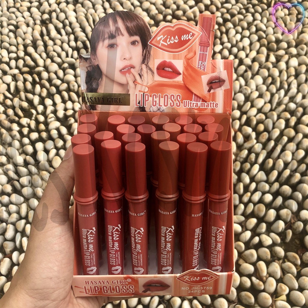 [LUSINAN] Hasaya Girl LipGloss Lipcream / Grosir Kosmetik