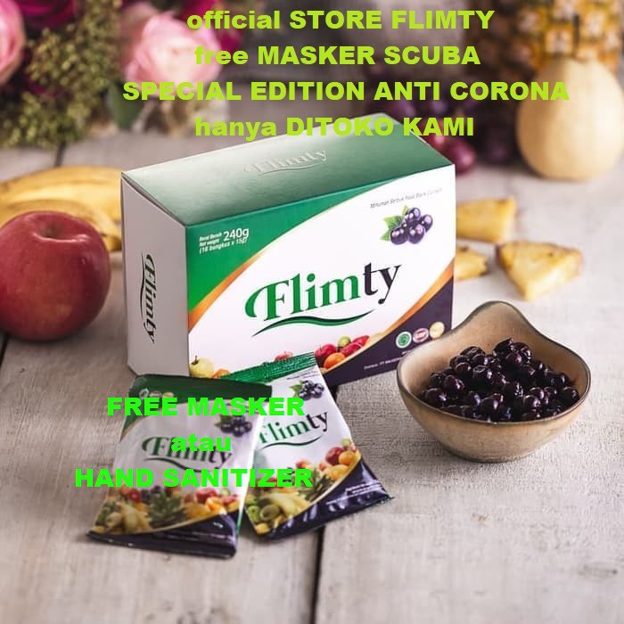 COD FLIMTY FIBER - Isi 128 (8 Box) Sachet Detox Langsing Sehat FREE MASKER atau HS